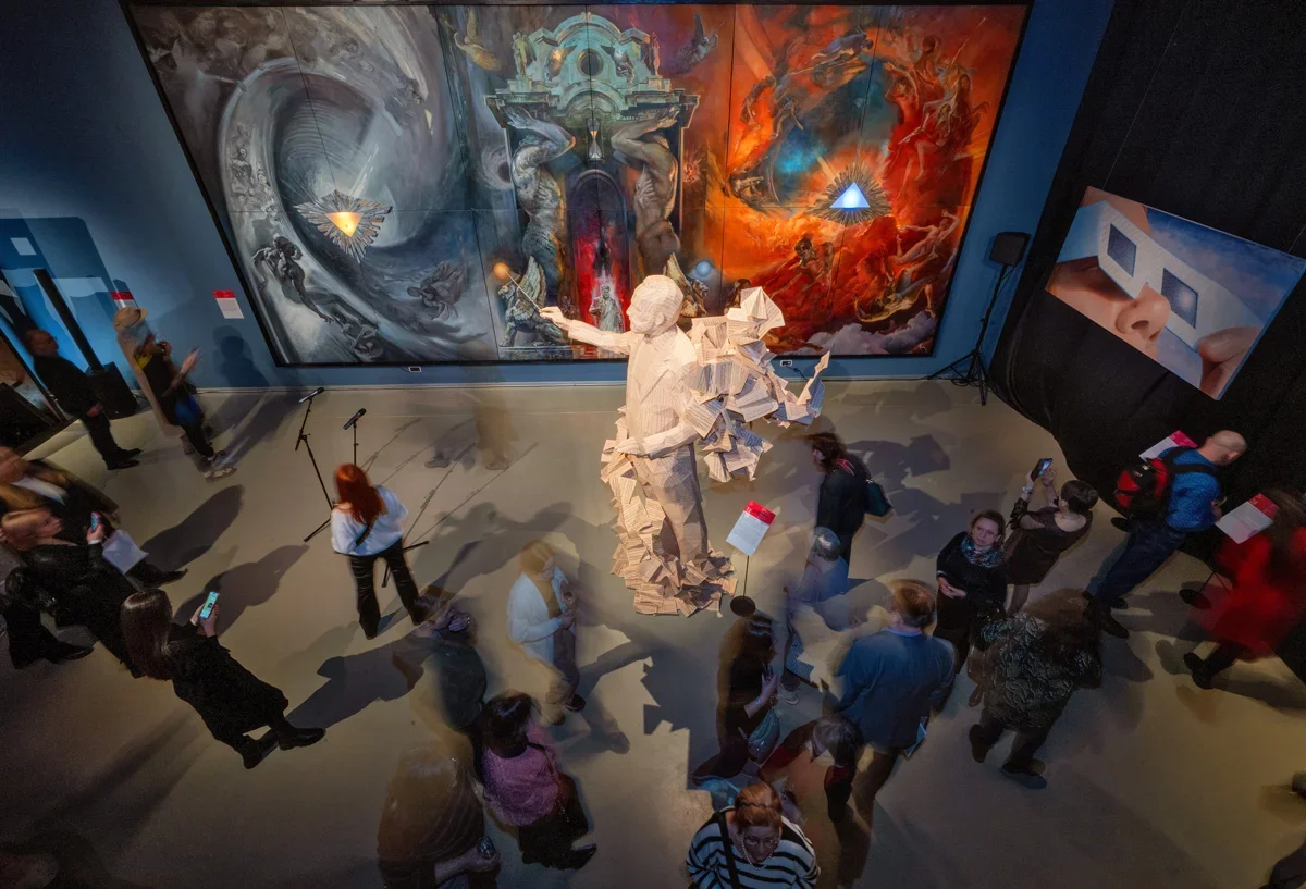 The opening of the 2025 Erarta Prize exhibition at the Erarta Museum, 6 February 2025. Photo: Alexei Smagin / Kommersant / Sipa USA / Vida Press