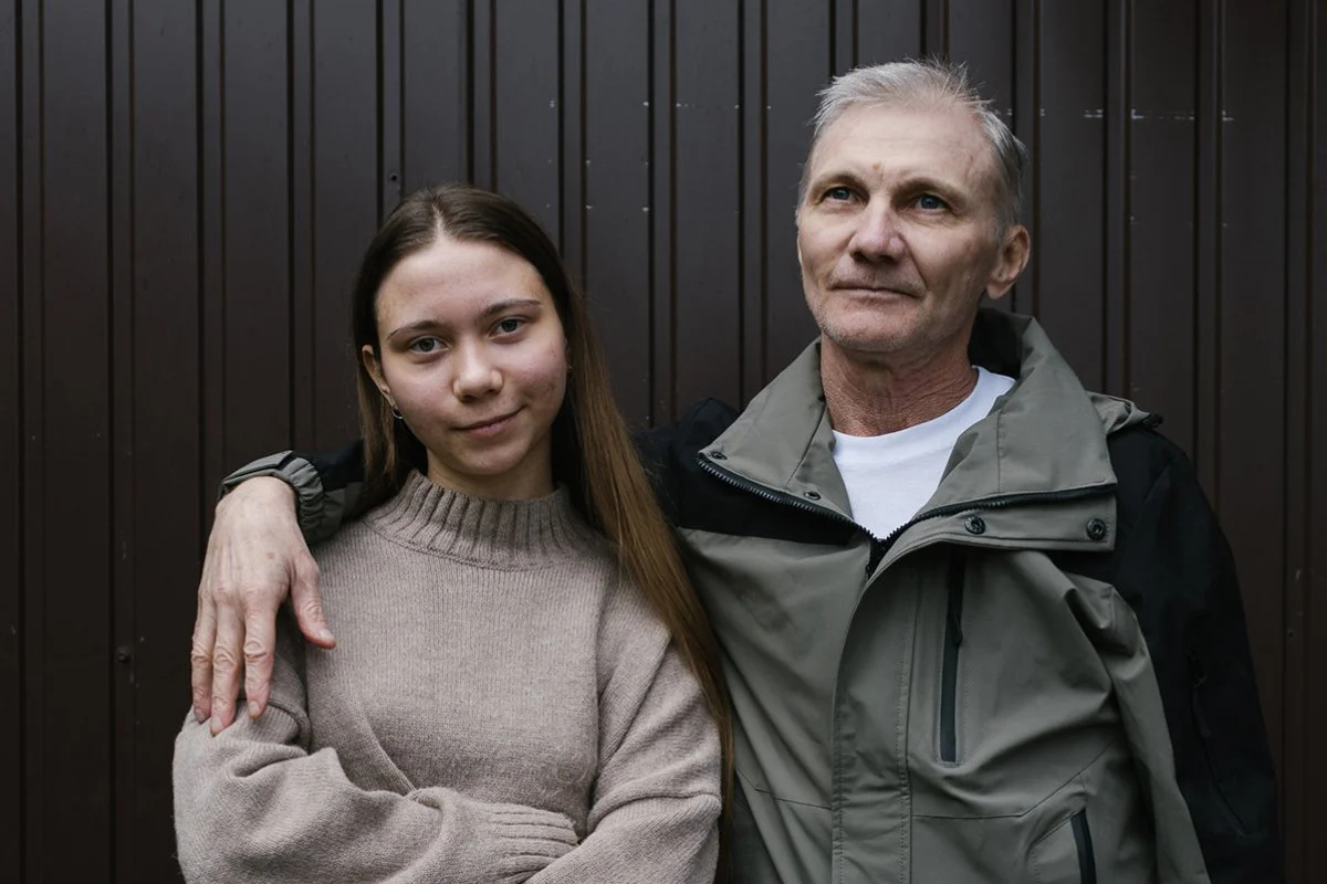 Маша и Алексей Москалевы на следующий день после освобождения Алексея из колонии, 16 октября 2024 года. Фото: « ОВД-Инфо »