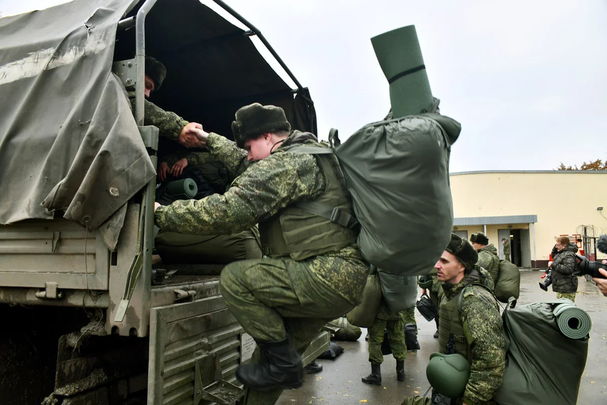 Mobilisation in Russia, Rostov-on-Don. Photo: Arkady Budnitsky / Anadolu Agency / Getty Images