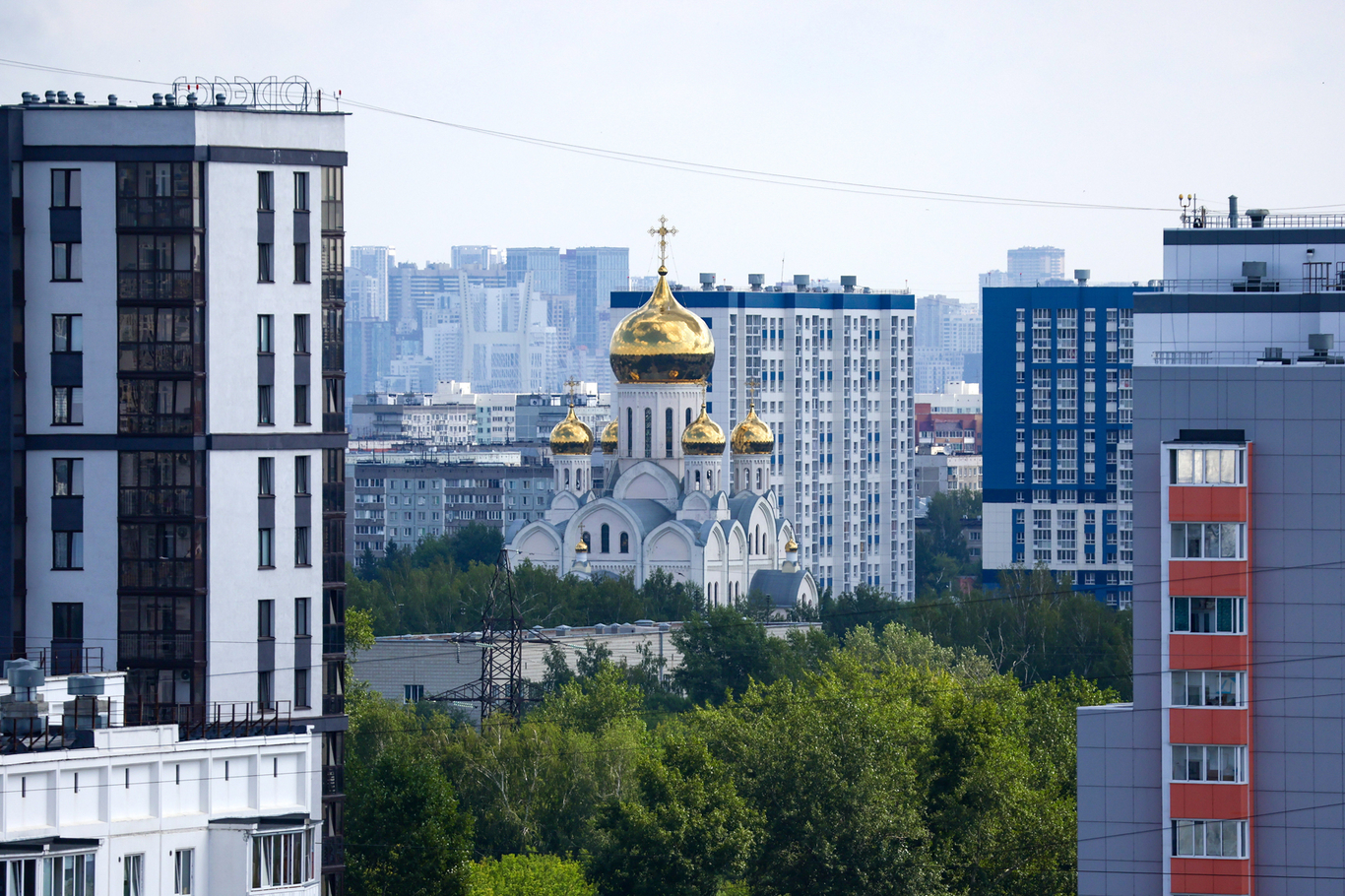 Троицкий собор в Ленинском районе Новосибирска, Россия. 6 августа 2026 года. Фото: Кирилл Кухмар / ТАСС / ZUMA Press / Scanpix / LETA