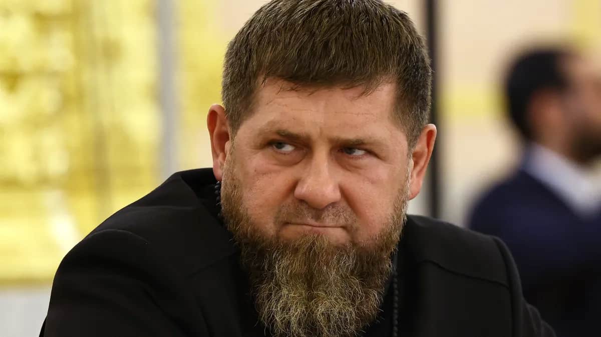 Ramzan Kadyrov attends a meeting at the Kremlin, October 2024. EPA-EFE/EVGENIA NOVOZHENINA / POOL