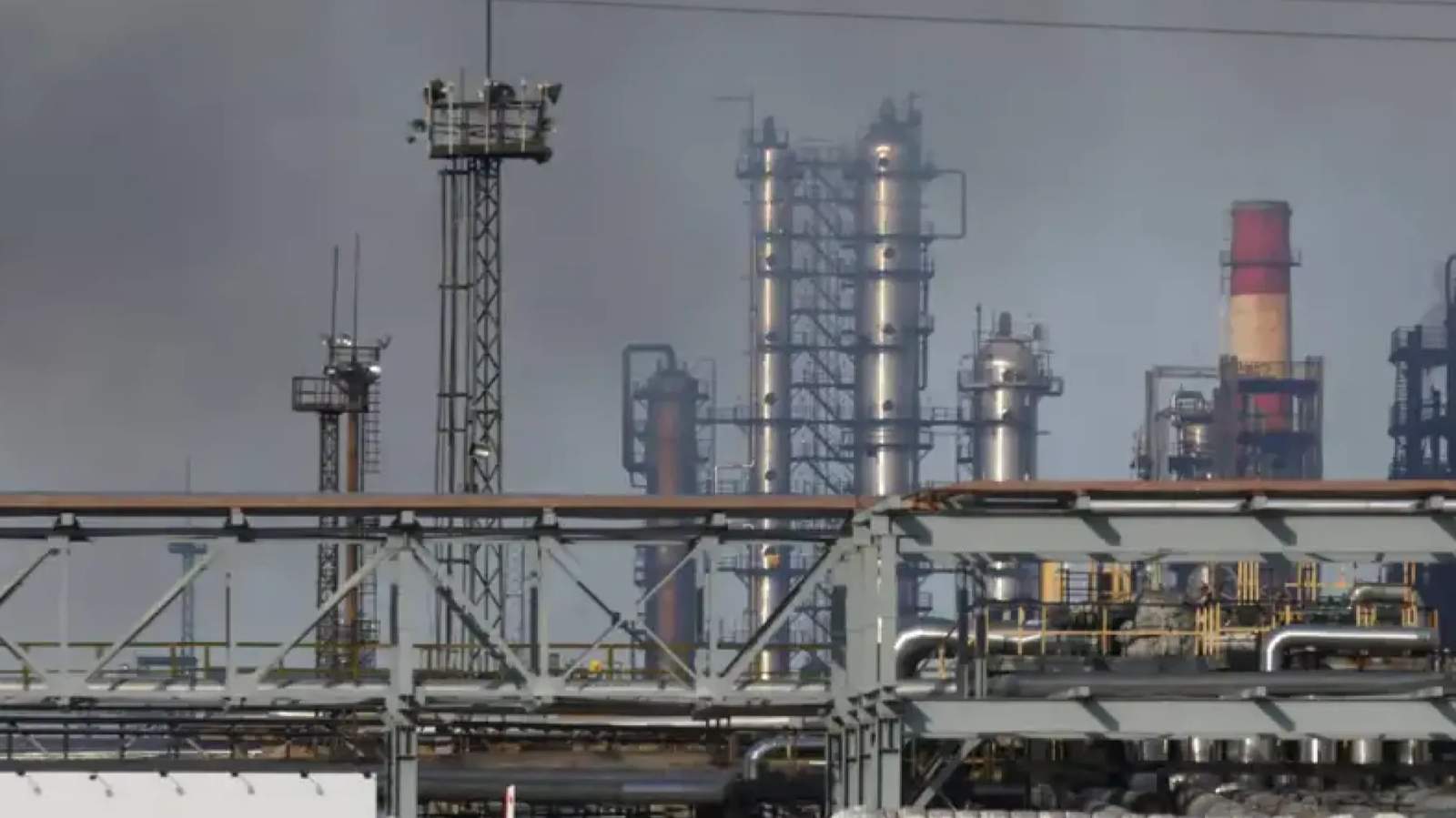 The Ryazan oil refinery in Ryazan, western Russia. Photo: Russian media