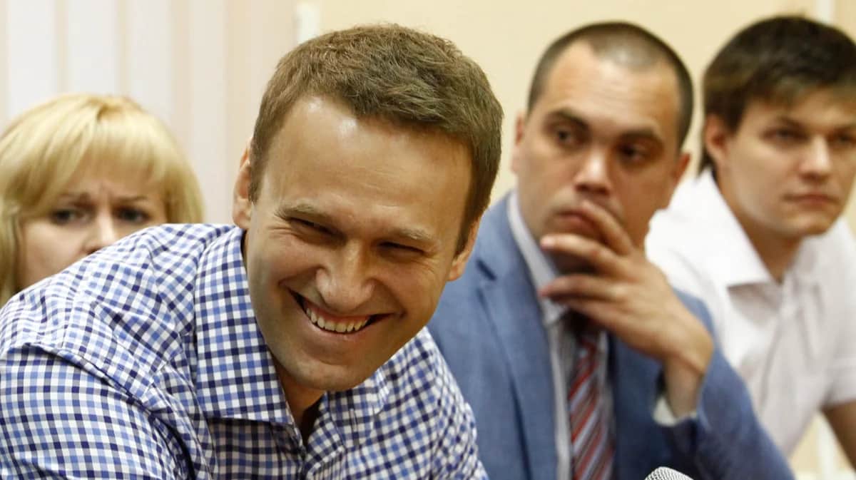 Алексей Навальный во время судебного заседания в Кирове, 18 июля 2013 года. Фото: Сергей Карпухин / Reuters / Scanpix / LETA