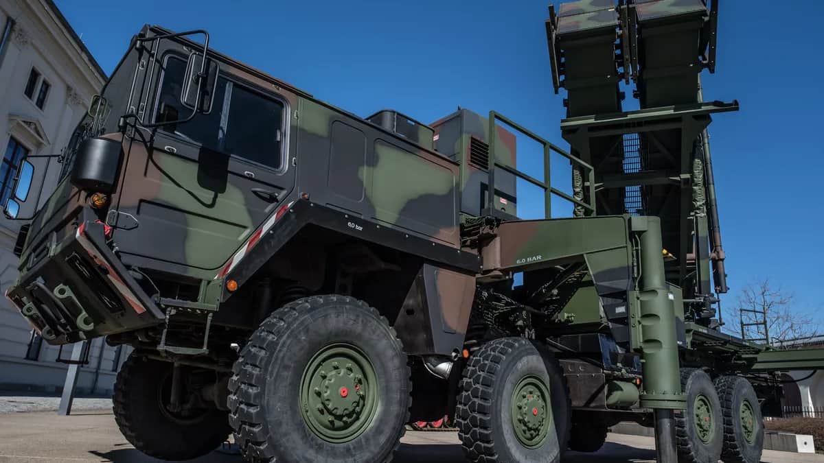 The MIM-104 Patriot system. Photo: EPA/FILIP SINGER
