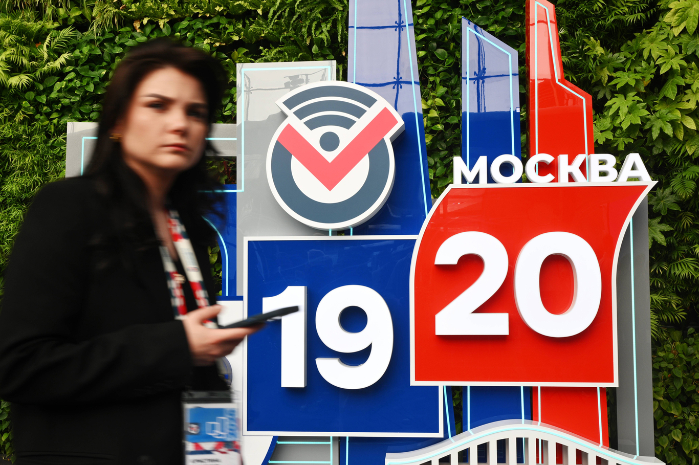 Реклама выборов в Госдуму. Москва. 20 сентября 2026 года. Фото: Кирилл Зыков / Спутник / Imago Images / Scanpix / LETA