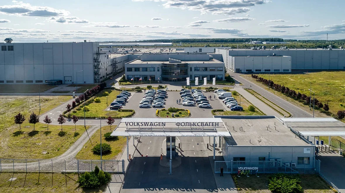Volkswagen car plant in Russia’s Kaluga. Photo: Volkswagen Group