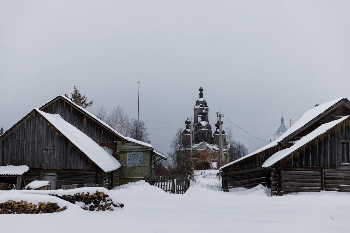 Шилекша, улица Центральная. Фото: Елена Георгиева, специально для «Новой газеты Европа»