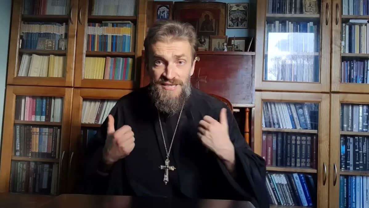 Архимандрит Феогност (Пушков). Фото: скриншот из видео с YouTube-канала священника