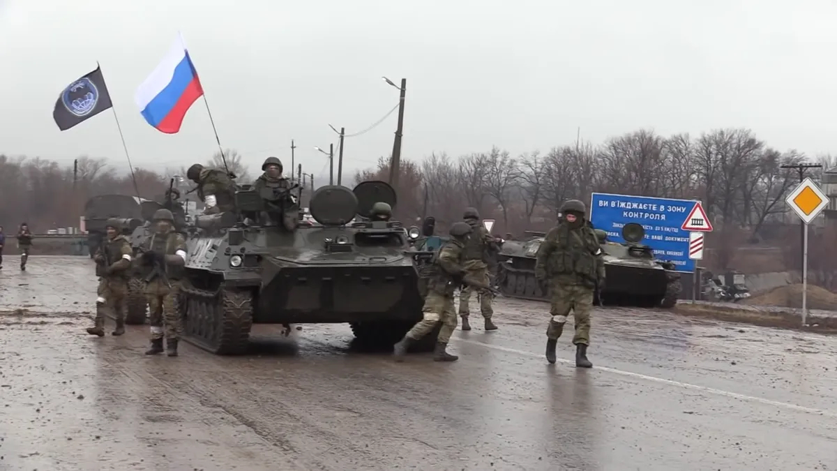 Подразделение военной разведки ВС РФ в Новоайдаре. Фото: Министерство обороны РФ