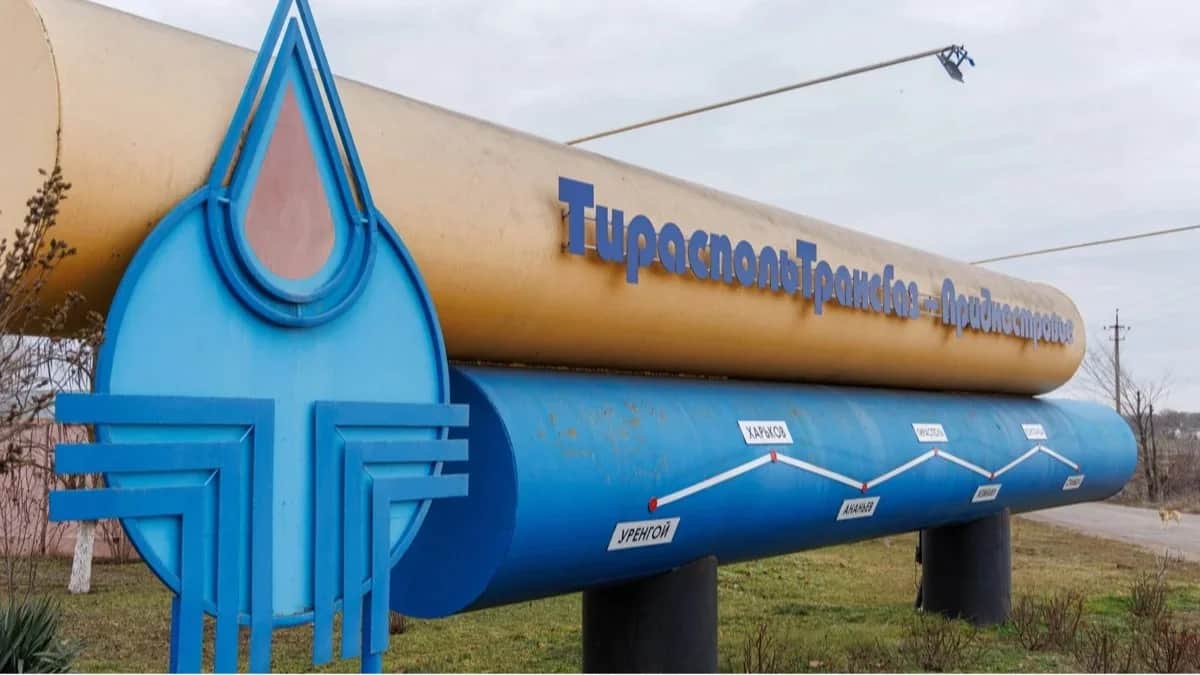 A Tiraspoltransgaz gas distribution station in Transnistria, Moldova , 4 February 2025. Photo: Artyom Kulekin / Sputnik / Imago Images / Scanpix / LETA