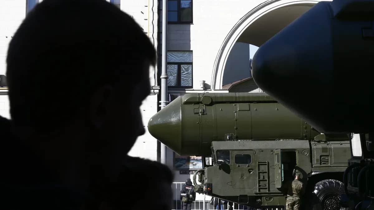 Российский стратегический ракетный комплекс с межконтинентальной баллистической ракетой «Ярс». Фото: EPA/MAXIM SHIPENKOV