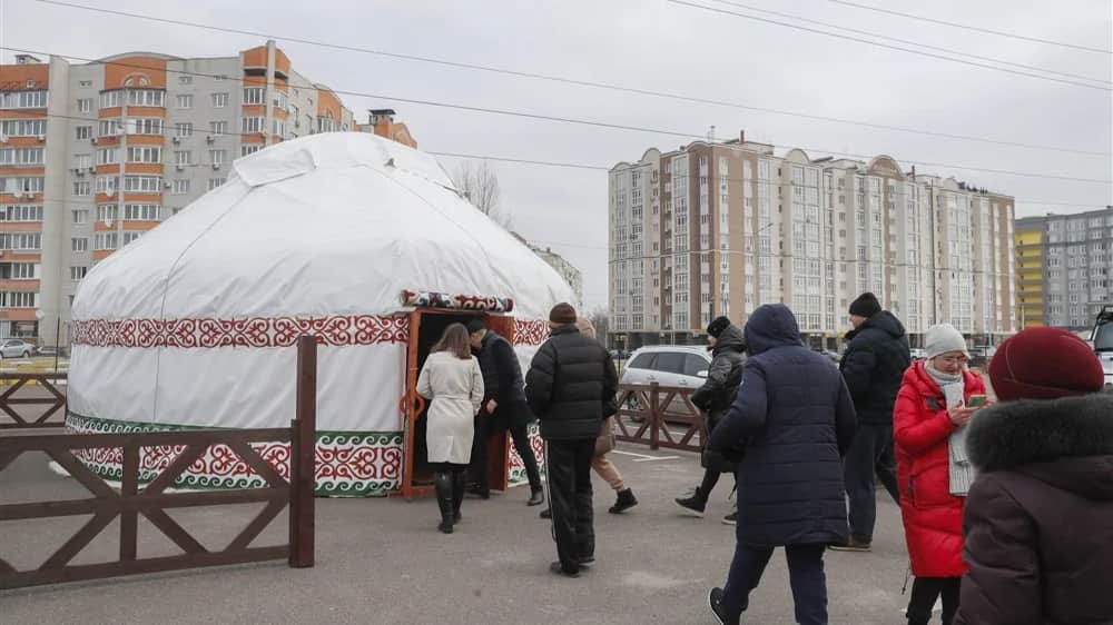 «Юрта несокрушимости» в Буче. Фото: ЕРА
