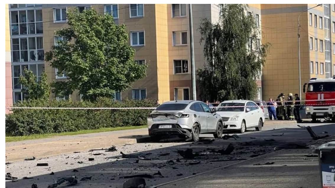 Russian lieutenant colonel reportedly killed in St. Petersburg car blast