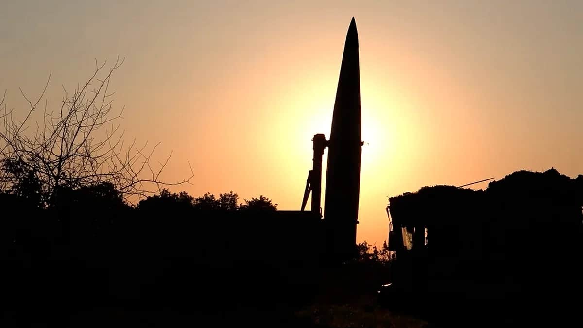 Russian Iskander missile. Photo: Russian Defence Ministry press service / AP / Scanpix