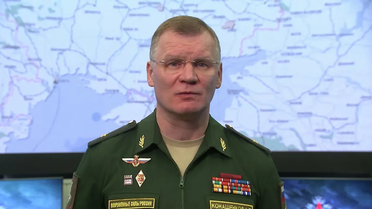 Игорь Конашенков, официальный представитель Минобороны РФ. Фото: соцсети