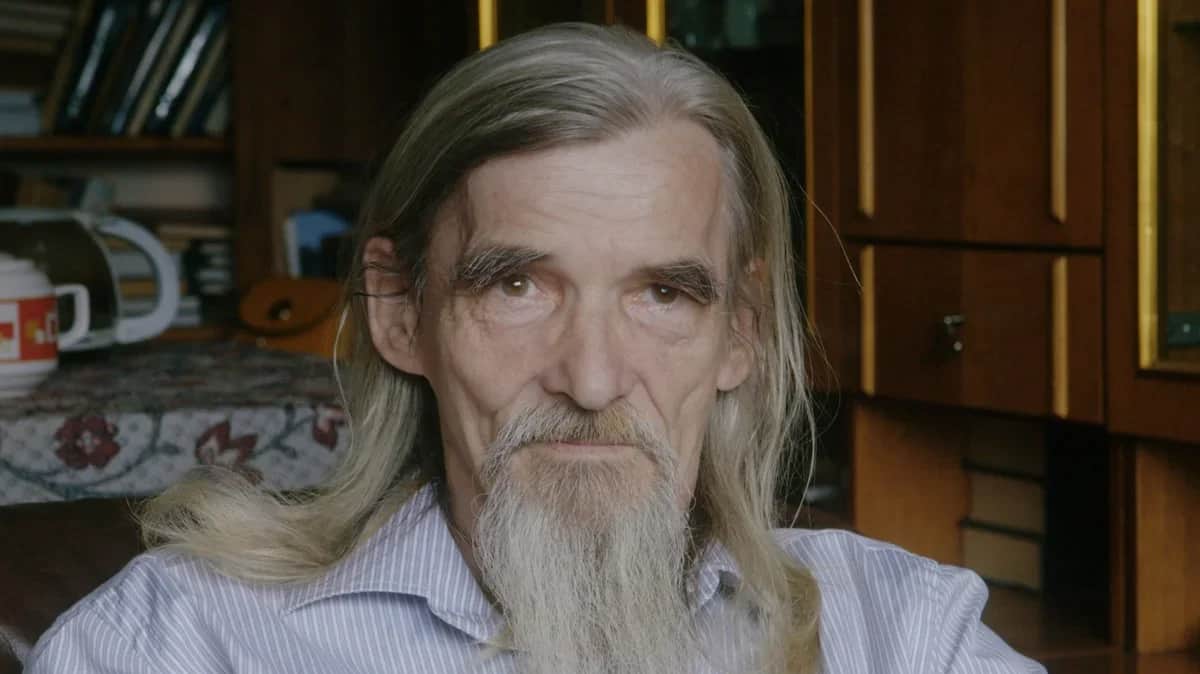 Historian Yury Dmitriev. A shot from Jessica Gorter’s film The Dmitriev Affair.