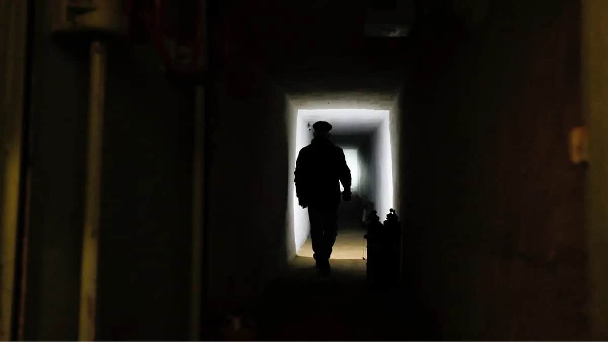 Preparations are made in <span>a Kyiv bunker </span>for a potential full-scale Russian invasion of Ukraine, 8 December 2021. Photo: EPA / Sergey Dolzhenko<br>
