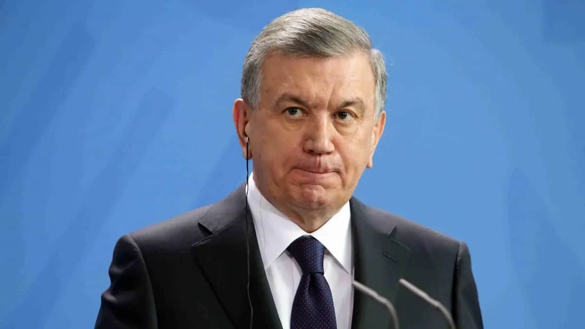 Президент Узбекистана Шавкат Мирзиеев. Фото: EPA-EFE / ADAM BERRY
