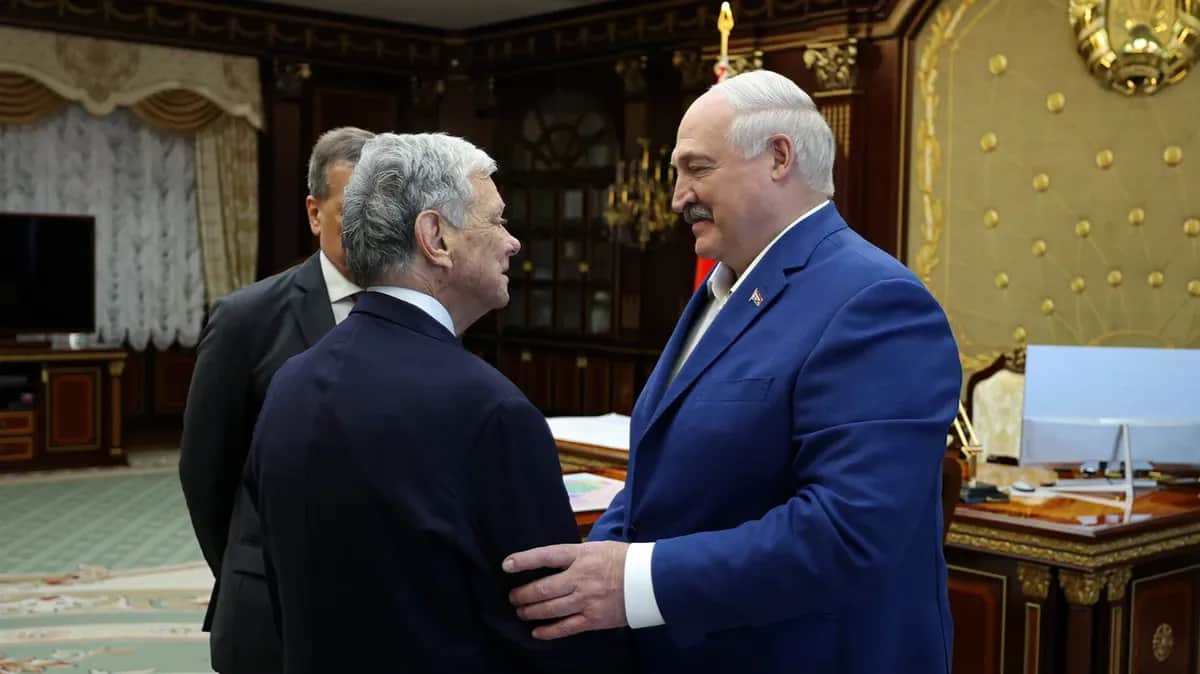 Встреча Александра Лукашенко с Джоном Коулом. Фото: пресс-служба Лукашенко