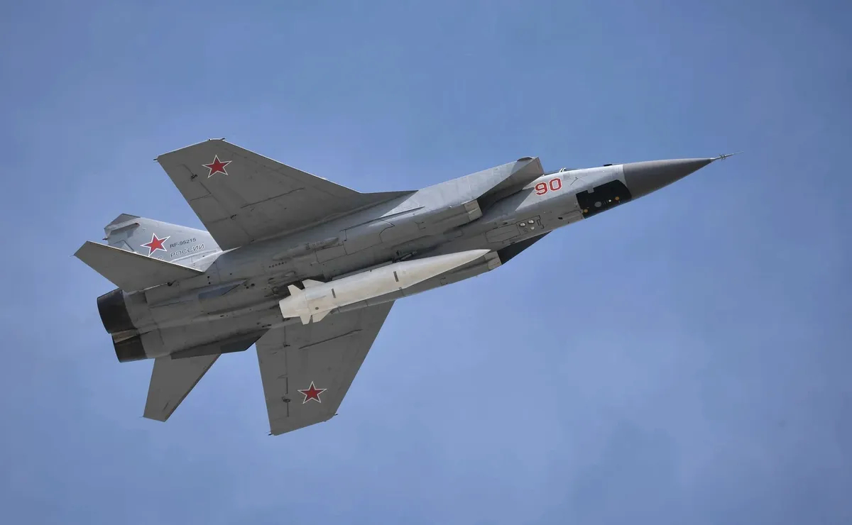Kinzhal missile. Photo: <a href="https://commons.wikimedia.org/w/index.php?curid=68926303" rel="noopener noreferrer" title="https://commons.wikimedia.org/w/index.php?curid=68926303">Wikimedia Commons</a>, CC BY 4.0