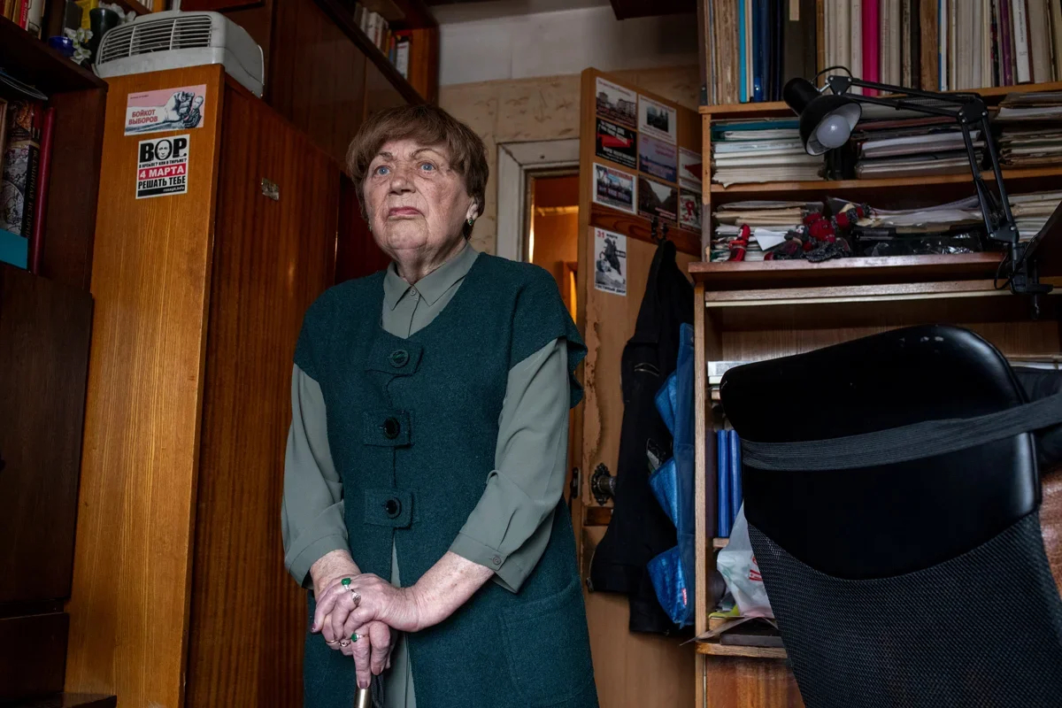 Skobov’s mother Natalia. Photo: Dmitry Tsyganov