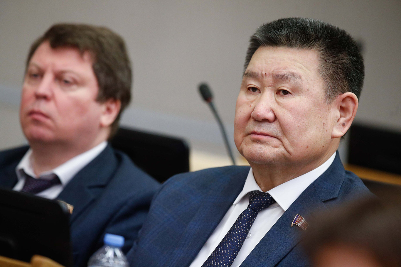Вячеслав Мархаев, 22 декабря 2021 года, Москва. Фото: пресс-служба нижней палаты парламента / Агентство «Москва»