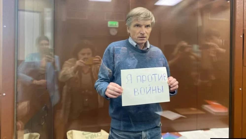 Алексей Горинов на заседании суда. Фото: Facebook