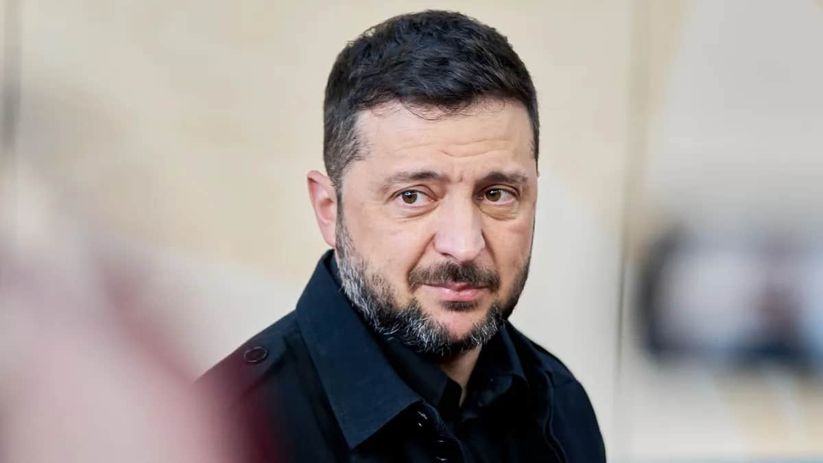 Ukrainian President Volodymyr Zelensky arrives at a meeting of the European Political Community in Copenhagen, Denmark, 2 October 2025. Photo: EPA / Thomas Traasdahl