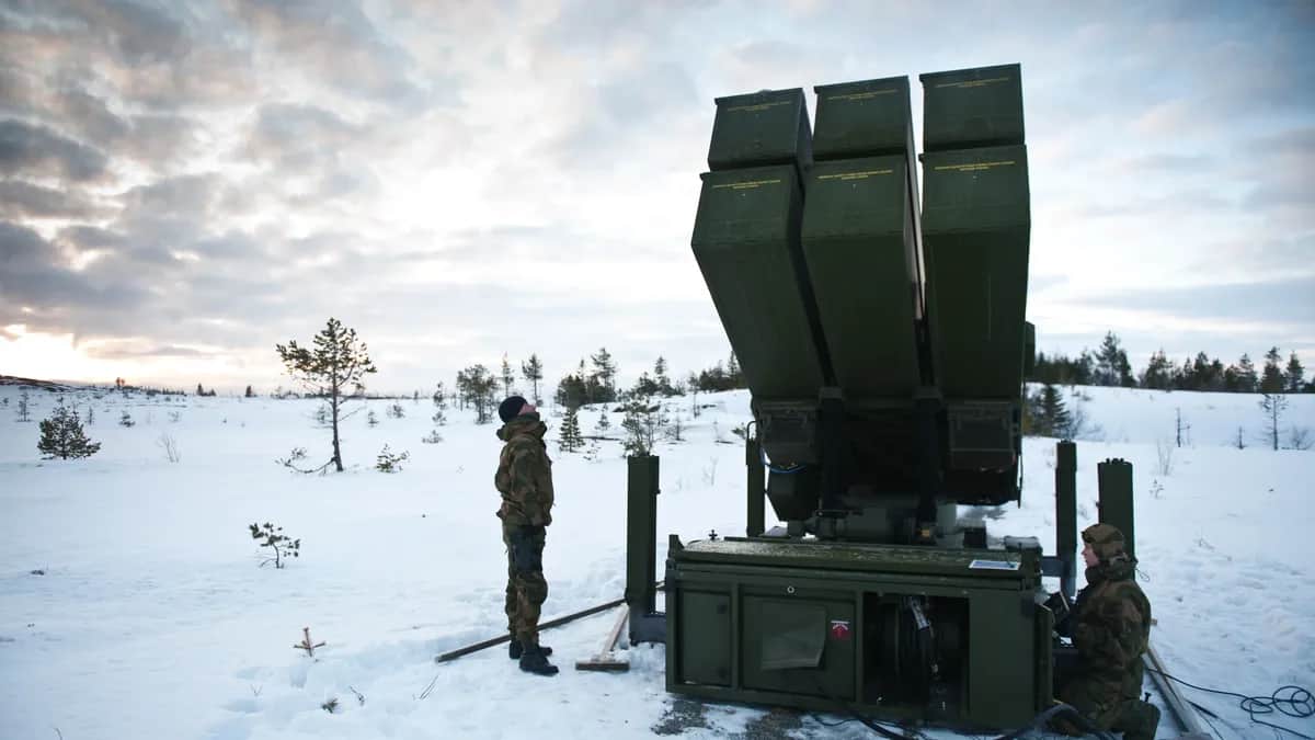 Пусковая установка ЗРК NASAMS. Фото: Wikimedia Commons