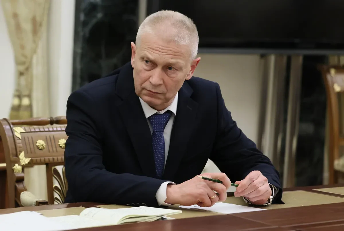 Andrey Troshev meets with Vladimir Putin at the Kremlin, 28 September 2023. Photo: Mikhail Metzel / Kremlin / Pool / EFE / EPA