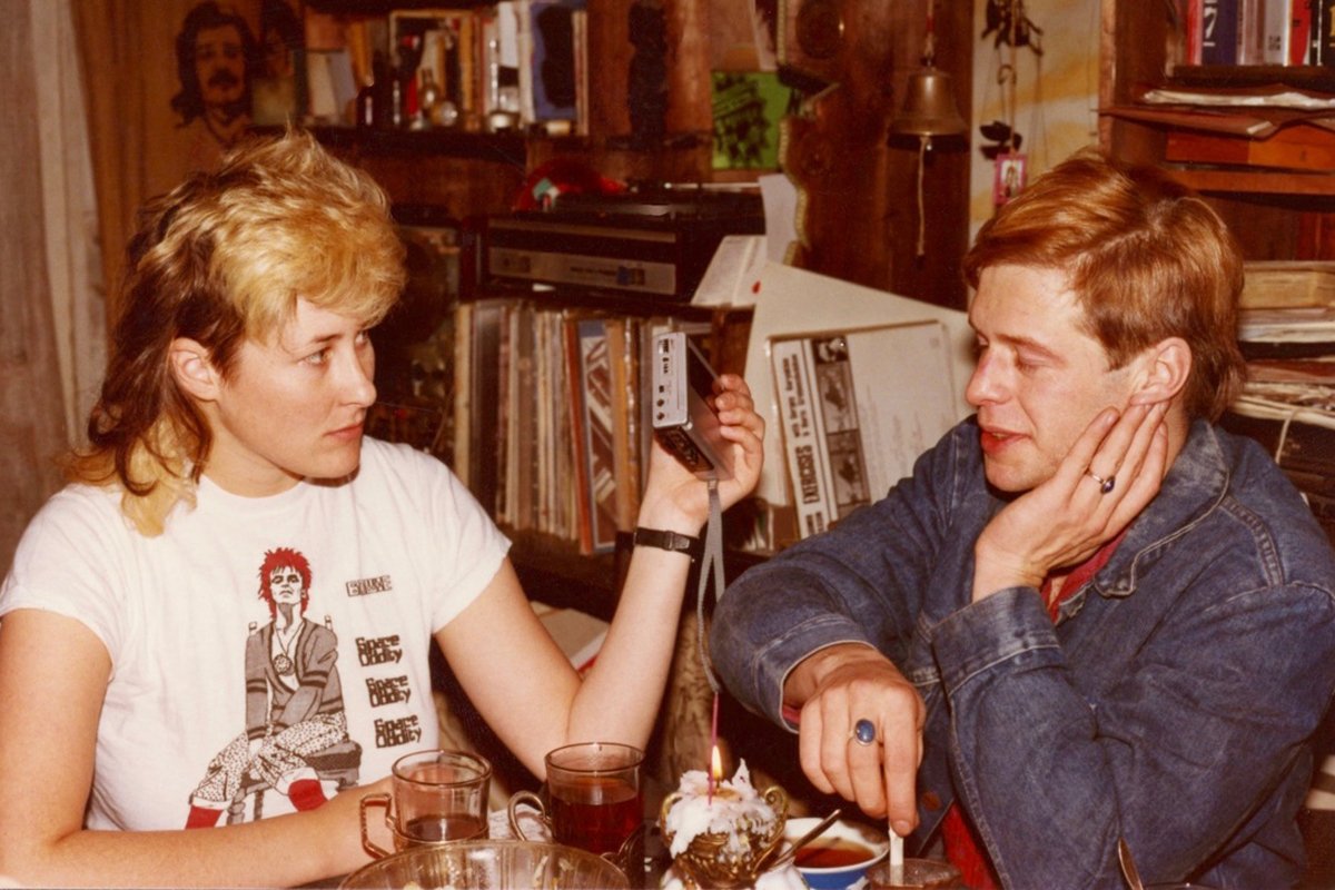 Борис Гребенщиков и Джоанна Стингрей. Фото:  Joanna Stingray