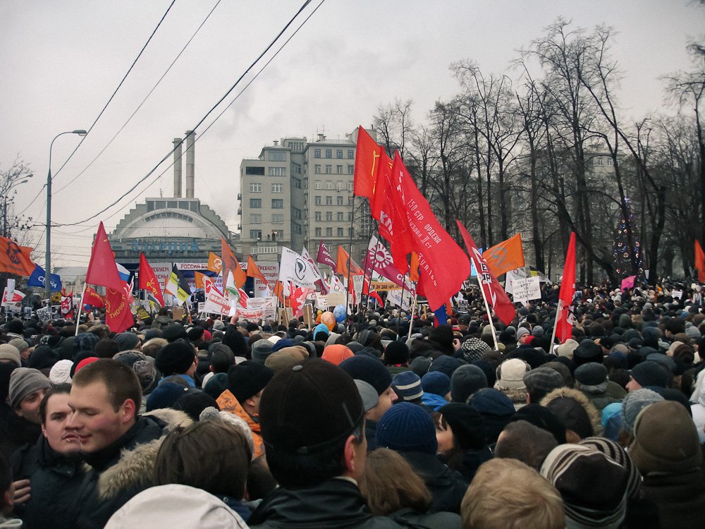 Митинг оппозиции на Болотной площади в Москве. Фото: Wikimedia Commons , CC BY-SA 3.0
