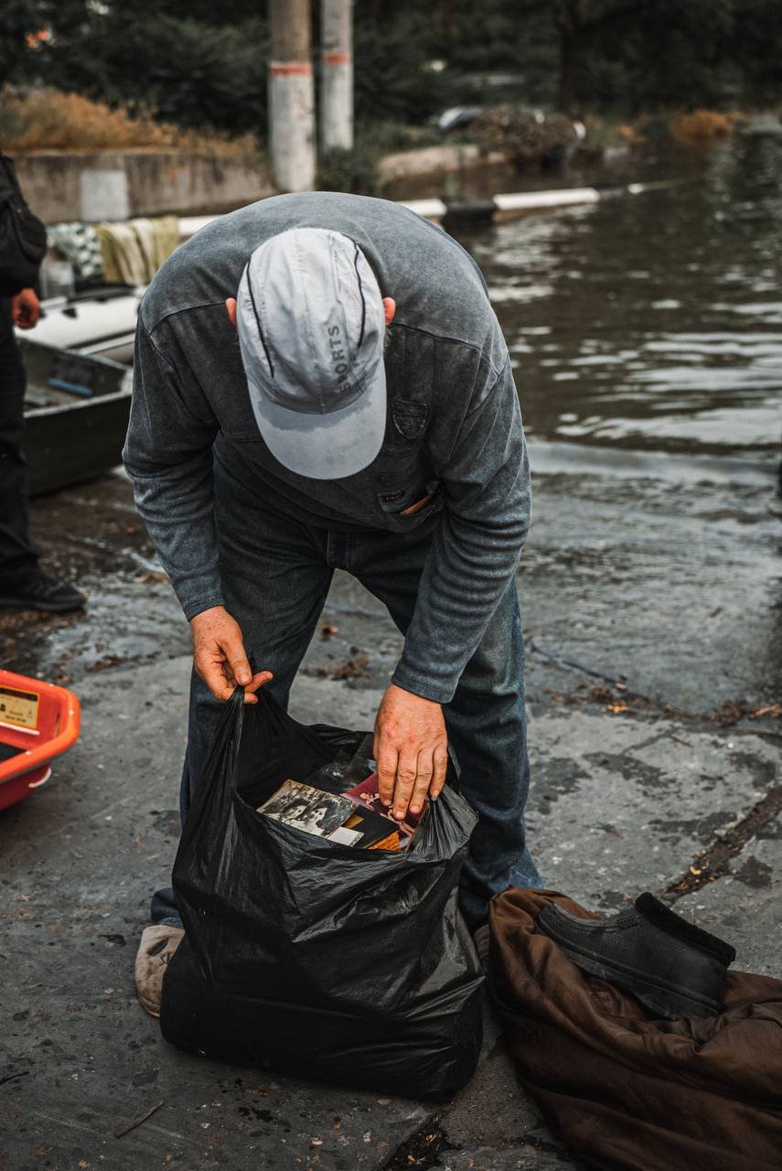 Правый берег Днепра, Херсон, июнь 2023 года. Фото: Telegram