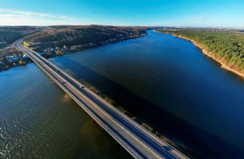 The Belgorod Reservoir dam in western Russia’s Belgorod region. Photo: Belgorod State University