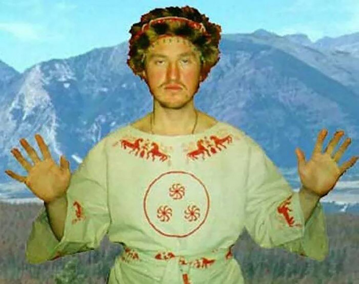 Константин Руднев в образе. Фото:  ansobor.ru