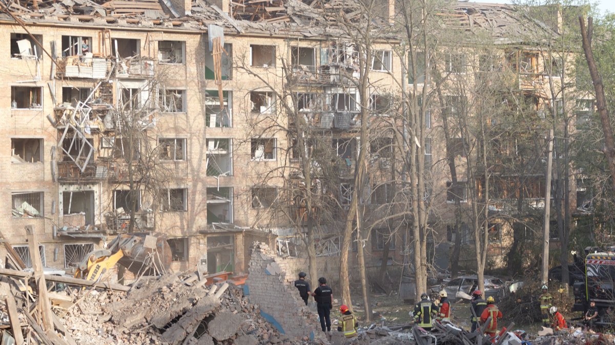 Одна из самых масштабных атак с начала войны