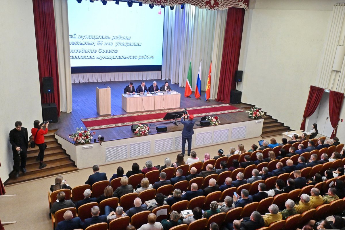 Сессия Совета Тукаевского района Татарстана, 11 февраля 2025 года. Фото:  Государственный Совет Татарстана