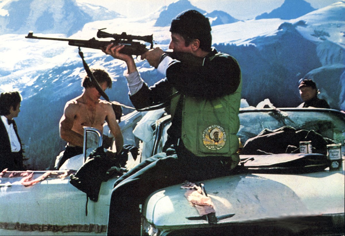 Роберт Де Ниро в фильме «Охотник на оленей», 1978 год. Фото: Ronald Grant Archive / Mary Evans Picture Library / Scanpix / LETA