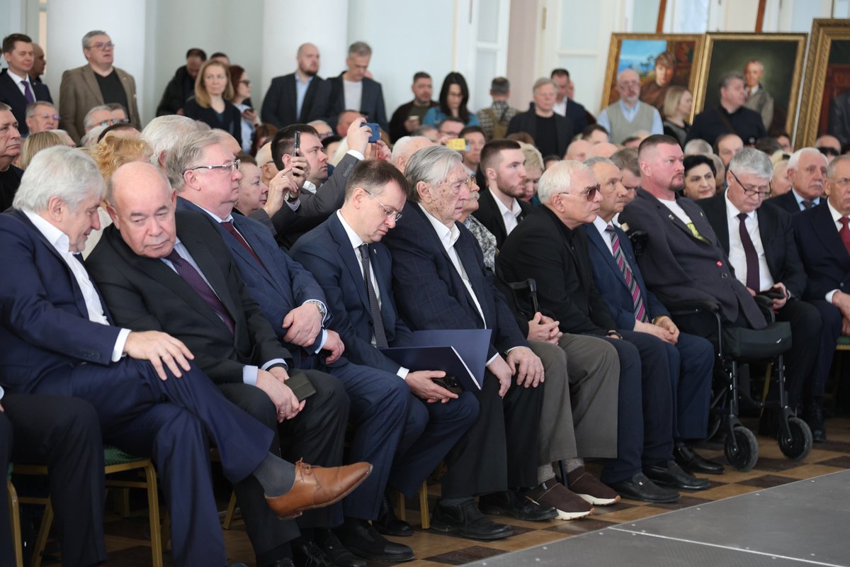 Съезд союза писателей, 3 марта 2025 года. Фото: страница союза писателей в VK