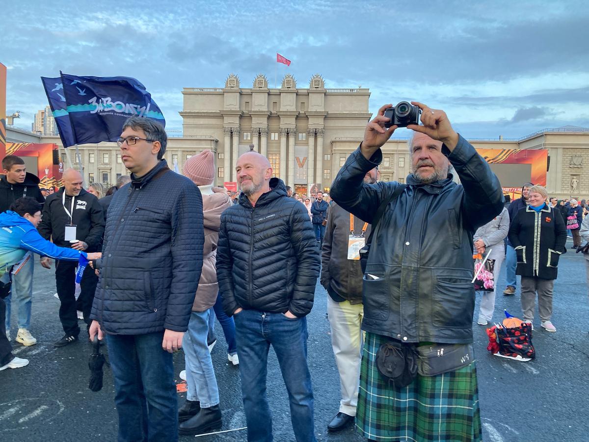 Майкл Чёрч и Джими МакРэйн. Фото: Ирина Леонова, специально для «Новой газеты Европа»